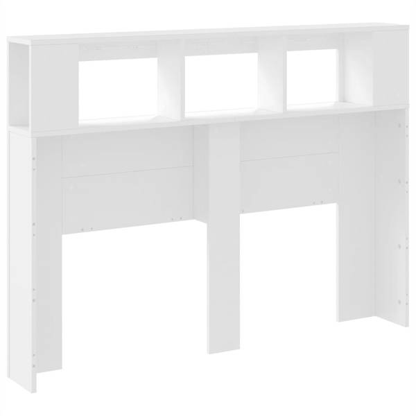 LED Kopfteil 3033086 Weiß - Breite: 140 cm