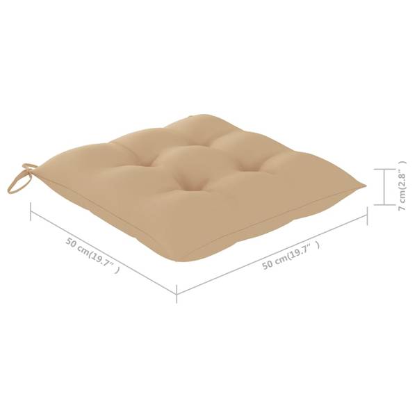 Esszimmerstuhl 3012934-2 (3er Set) Beige