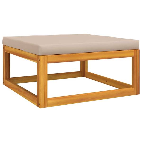 Salon de jardin 3028500-5  (lot de 3) Taupe