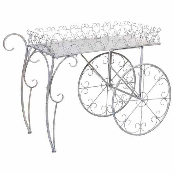 Präsentationswagen 4523996939 Grau - Metall - 56 x 79 x 56 cm