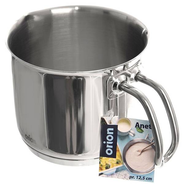 Milchtopf 113310 Silber - Edelstahl - 13 x 11 x 17 cm