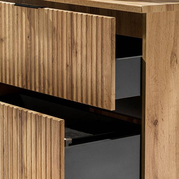 Waschbeckenschrank ADELAIDE-56-125 Braun - 120 x 57 x 46 cm