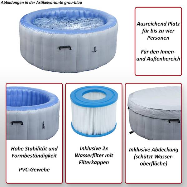 Ersatz-Whirlpool N97 Blau - Grau