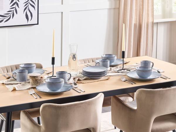 Assiettes et bols JUNIPER Diamètre : 21 cm - Nombre de pièces dans le lot : 4