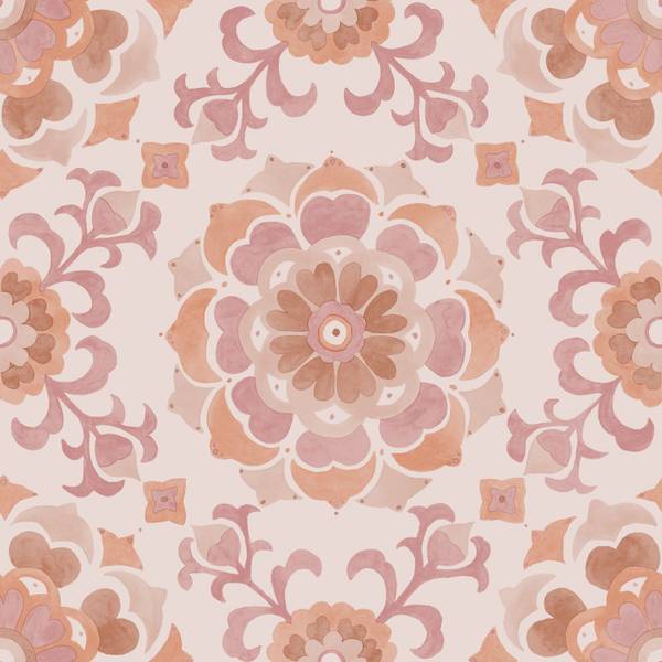 Tapete 131785 Pink - Papier - 50 x 900 x 50 cm