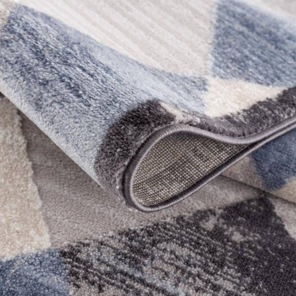 Tapis salon HARLE 160x220 gris 160 x 220 cm