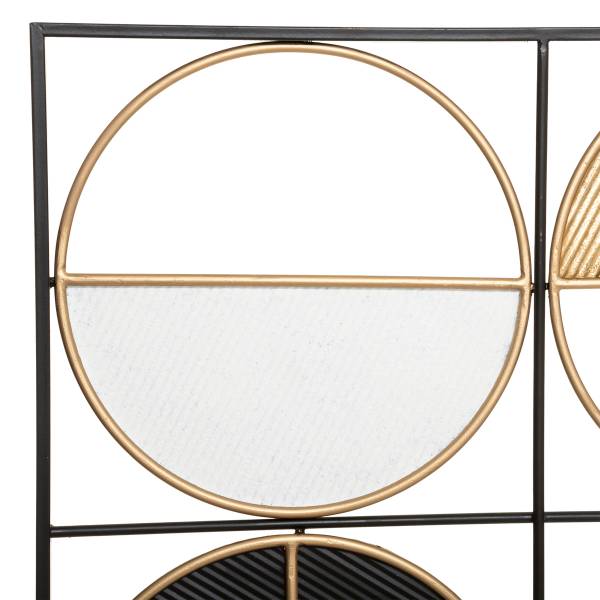 Wanddekoration ZAK Metall - 2 x 76 x 101 cm