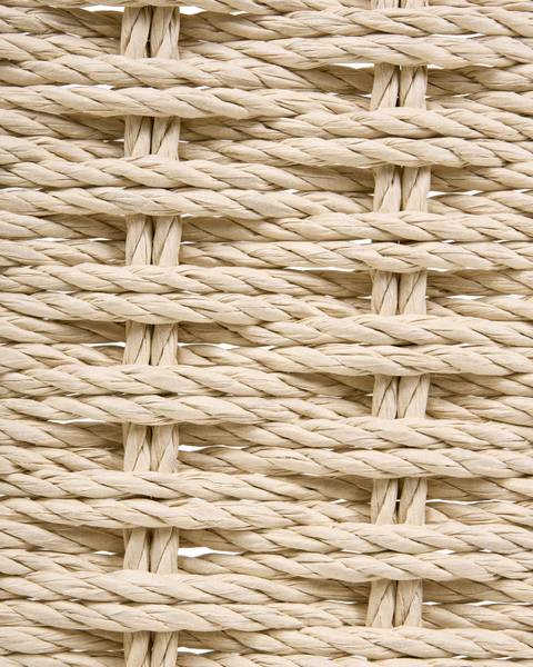 Stuhl ALLOS 2-tlg Beige - Braun - Massivholz - 45 x 76 x 47 cm