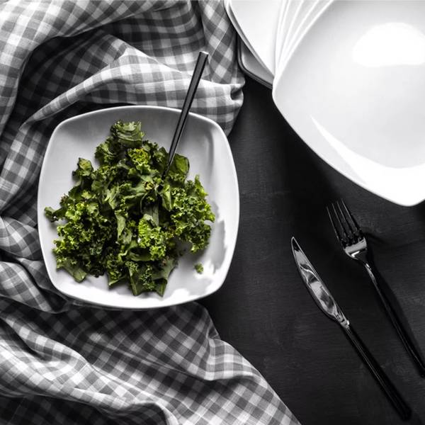 Teller-Set Speiseteller 6-tlg Weiß