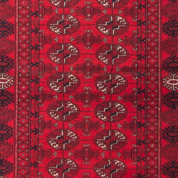Orientteppich Läufer Oriental Rot - Wolle - 80 x 1 x 197 cm