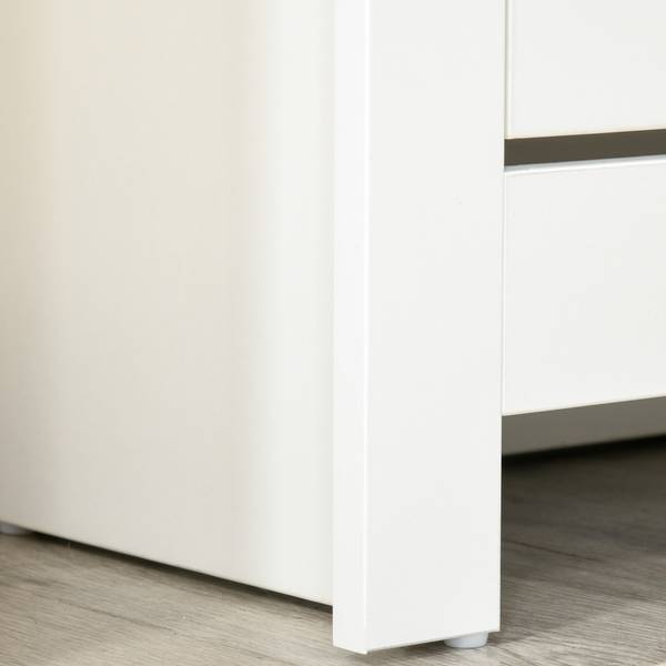 Schuhschrank 837-062V90WT Multicolor - Weiß - 72 x 80 cm
