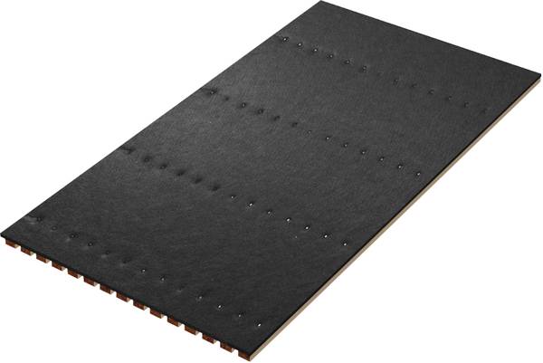 Akustik Wandpaneelset Vang 2-tlg. Braun - Holzwerkstoff - 60 x 120 x 3 cm