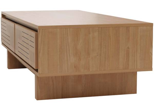 Couchtisch O33 Beige - Holzwerkstoff - Holz teilmassiv - 120 x 40 x 60 cm