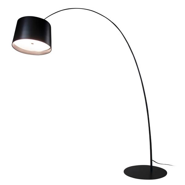 Lampe 8064 Schwarz - Stahl - 195 x 214 x 60 cm