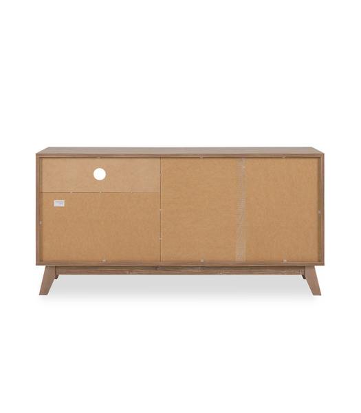 TV-Möbel BUDAPEST Braun - Holzwerkstoff - 40 x 70 x 140 cm