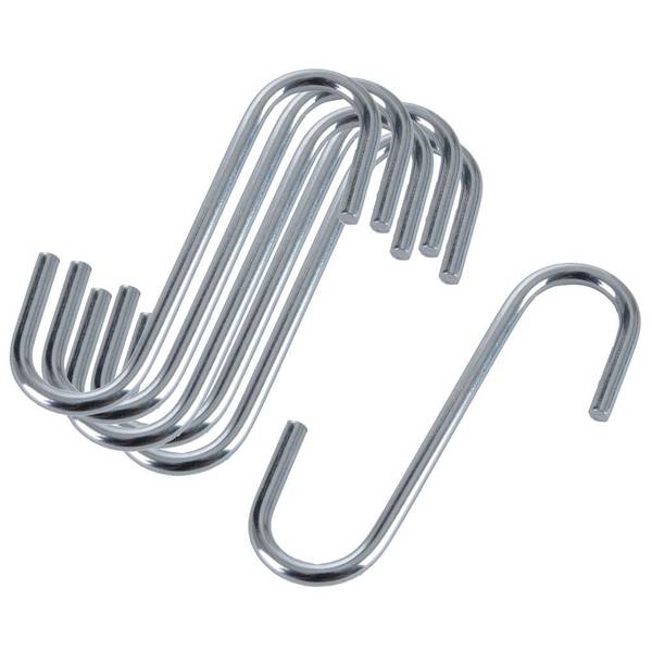Räucherhaken 6er Set 532069 Silber - Metall - 5 x 1 x 6 cm