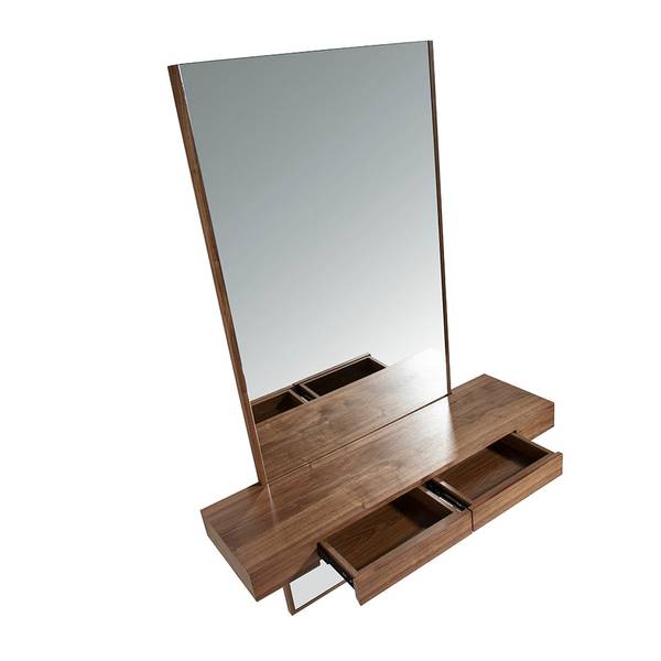 Wandspiegel 3235 Braun - Holzwerkstoff - 120 x 180 x 35 cm