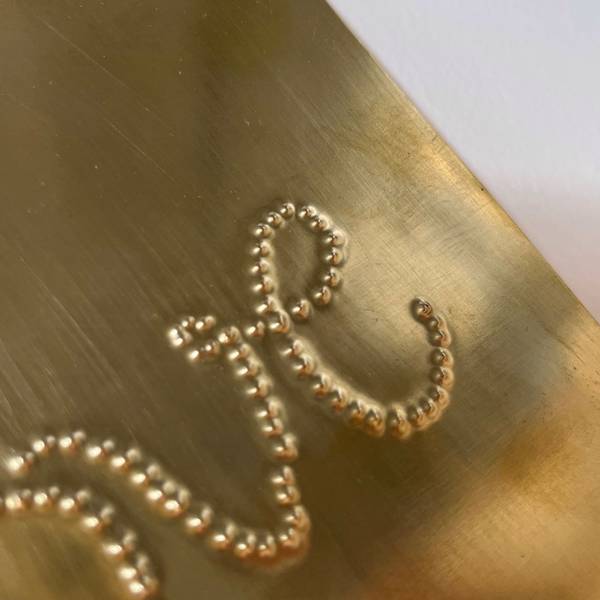 Wanddekoration ARTISANAT MAROCAIN 366 Gold - Kunststoff - 15 x 20 x 20 cm