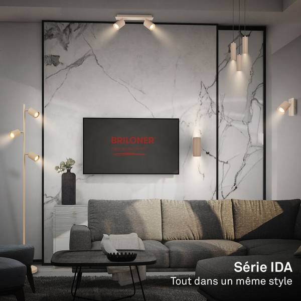 Stehleuchte Ida 1390031 Beige