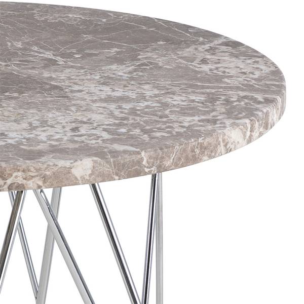Salontafel Prunus bruin - deels massief hout - 55 x 42 x 55 cm