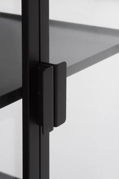 Sideboard  11309 Schwarz - Metall - 120 x 85 x 40 cm