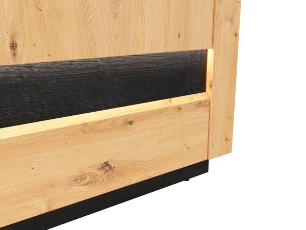 Nachtkommode Ostia Braun - Holzwerkstoff - 54 x 51 x 42 cm