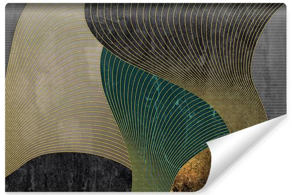 Vlies-Fotobehang GEOMETRISCHE Abstractie 90 x 60 x 60 cm