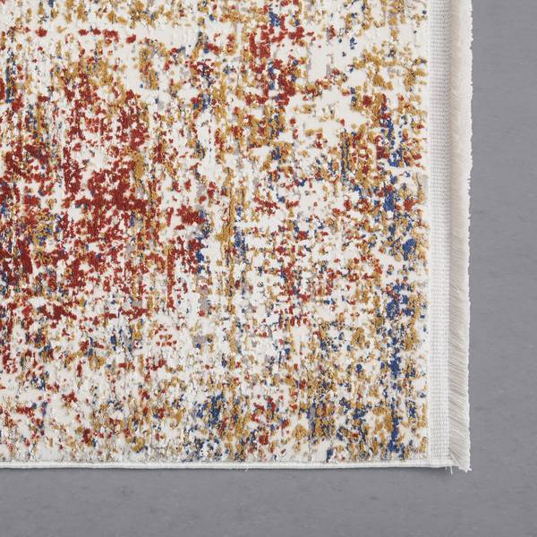 Webteppich FLORENZ 2 Grau - Holzwerkstoff - 160 x 1 x 230 cm