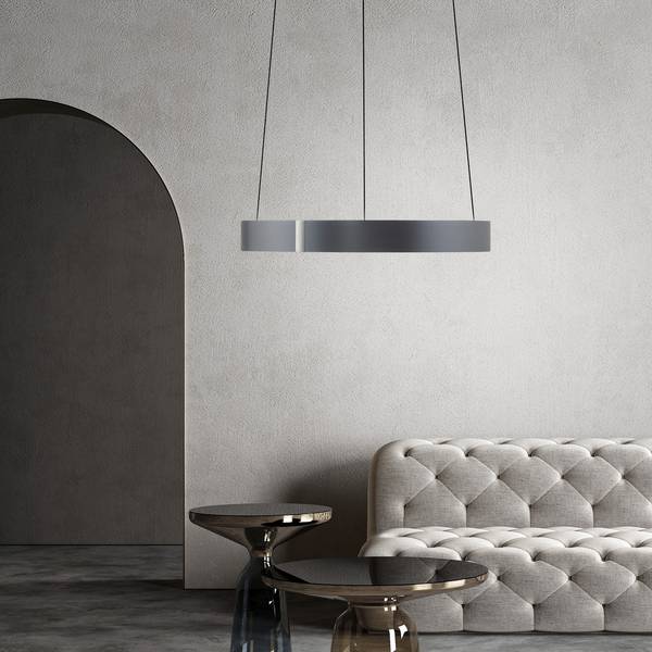 LED Pendellampe PURE E-Clipse elektrisch Anthrazit