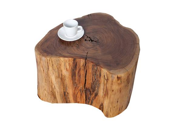 Couchtisch GOA Braun - Akazie - 50 x 30 x 45 cm
