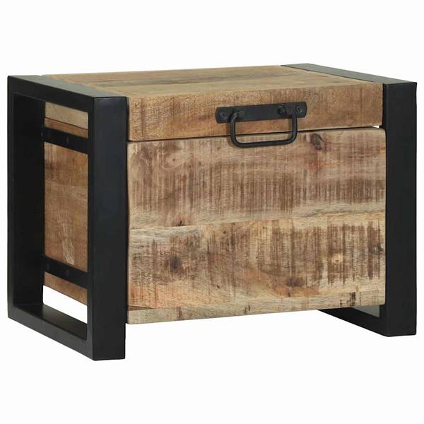 Aufbewahrungstruhe 3042643 Braun - Mango - 30 x 30 x 40 cm