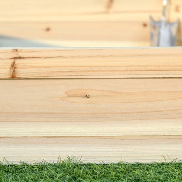 Hochbeet 845-676 Braun - Holzwerkstoff - 92 x 16 x 100 cm