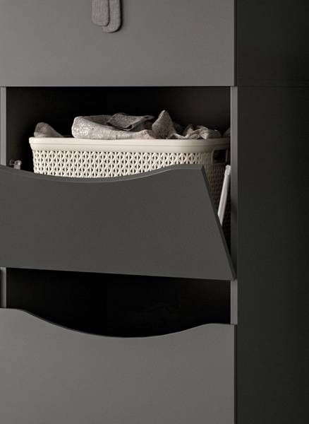 Waschmaschinenschrank Flexy 4-teilig Breite: 155 cm