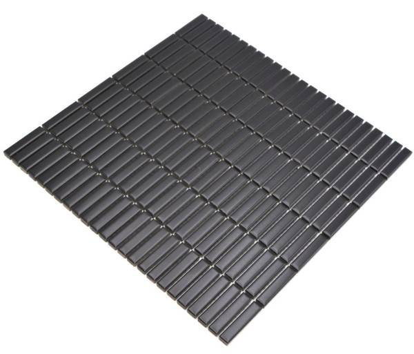 Mosaikfliesen 24-BM8 Schwarz - Keramik - 30 x 30 x 30 cm