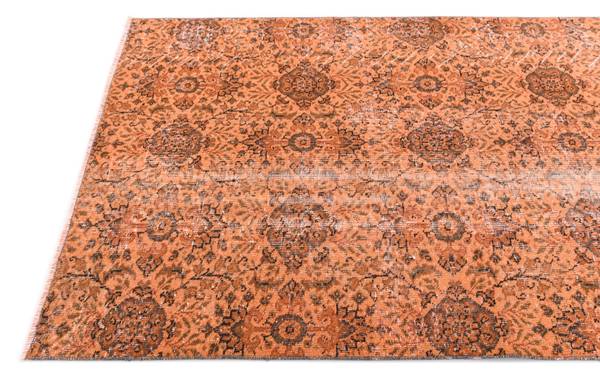 Vloerkleed Ultra Vintage DCLXXV oranje - wol - 114 x 1 x 196 cm