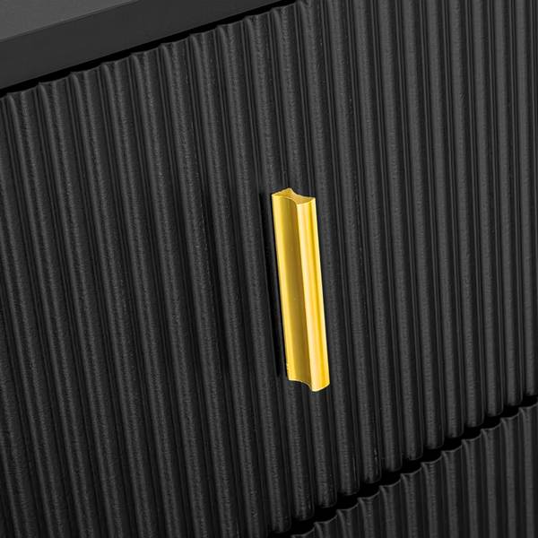 Sideboard mit 2 Schubladen jm03 Schwarz