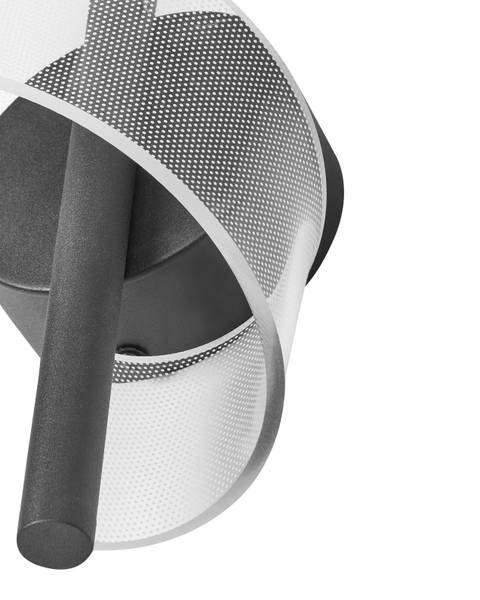 Lampe murale SARELA Noir - Métal - 15 x 29 x 15 cm