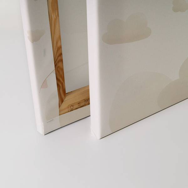 Leinwandbild Lil Explorer 3 40 x 40 cm