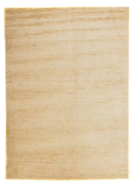 Handgeknüpft Wollteppich Beige - Wolle - 142 x 2 x 193 cm