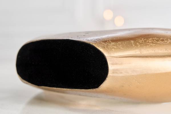 Vase WAVE Gold - Aluminium - 26 x 47 x 8 cm