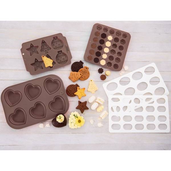 Muffinform 151742 Braun - Silikon - 21 x 3 x 30 cm