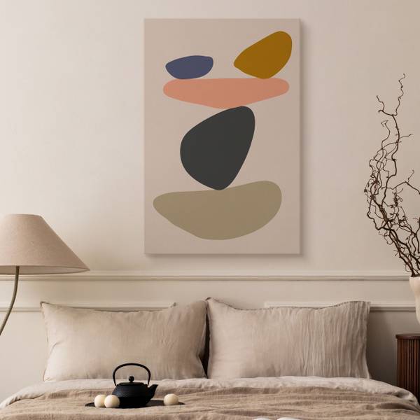 Leinwandbild Felsen 40 x 60 x 60 cm