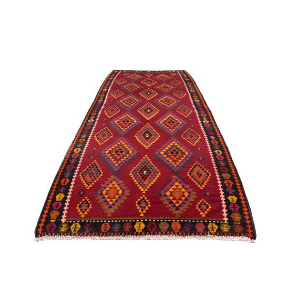 Orientteppich Läufer Oriental Wolle - 144 x 1 x 380 cm