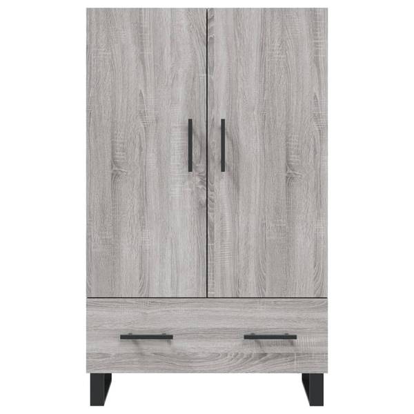 Highboard DE7996 Eiche Grau Dekor