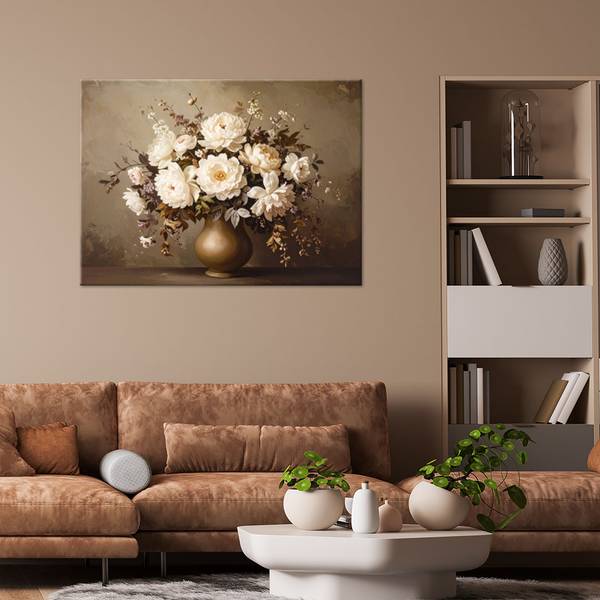 Tableau déco Bouquet 120 x 80 cm