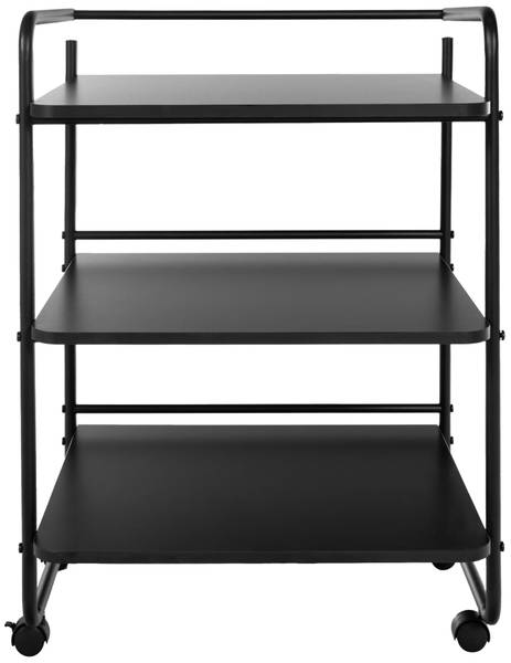Servierwagen PL902 Schwarz - Metall - 61 x 82 x 51 cm