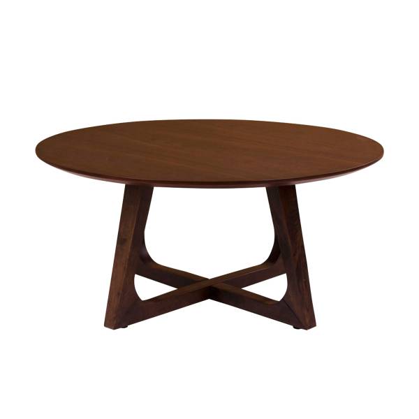 Couchtisch Hello Braun - Holz teilmassiv - 75 x 36 x 75 cm