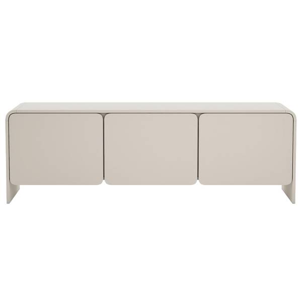 TV-Lowboard Lummo Grau - Melamin - 156 x 51 x 39 cm