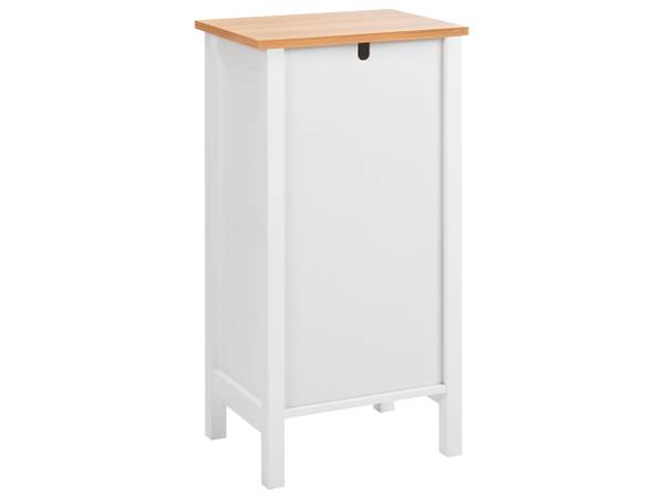 Badezimmerschrank ALAMOS Braun - Weiß - Holzwerkstoff - 40 x 75 x 30 cm