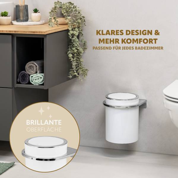 Kosmetikeimer Savona 90261 Weiß
